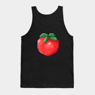 Pixel Strawberry Tank Top